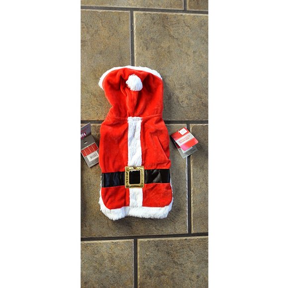 Dog Santa Claus Christmas Pet Costume (Size S) - Picture 4 of 8